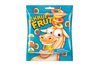 Жевательный мармелад Krut Frut Колечки со вкусом персика